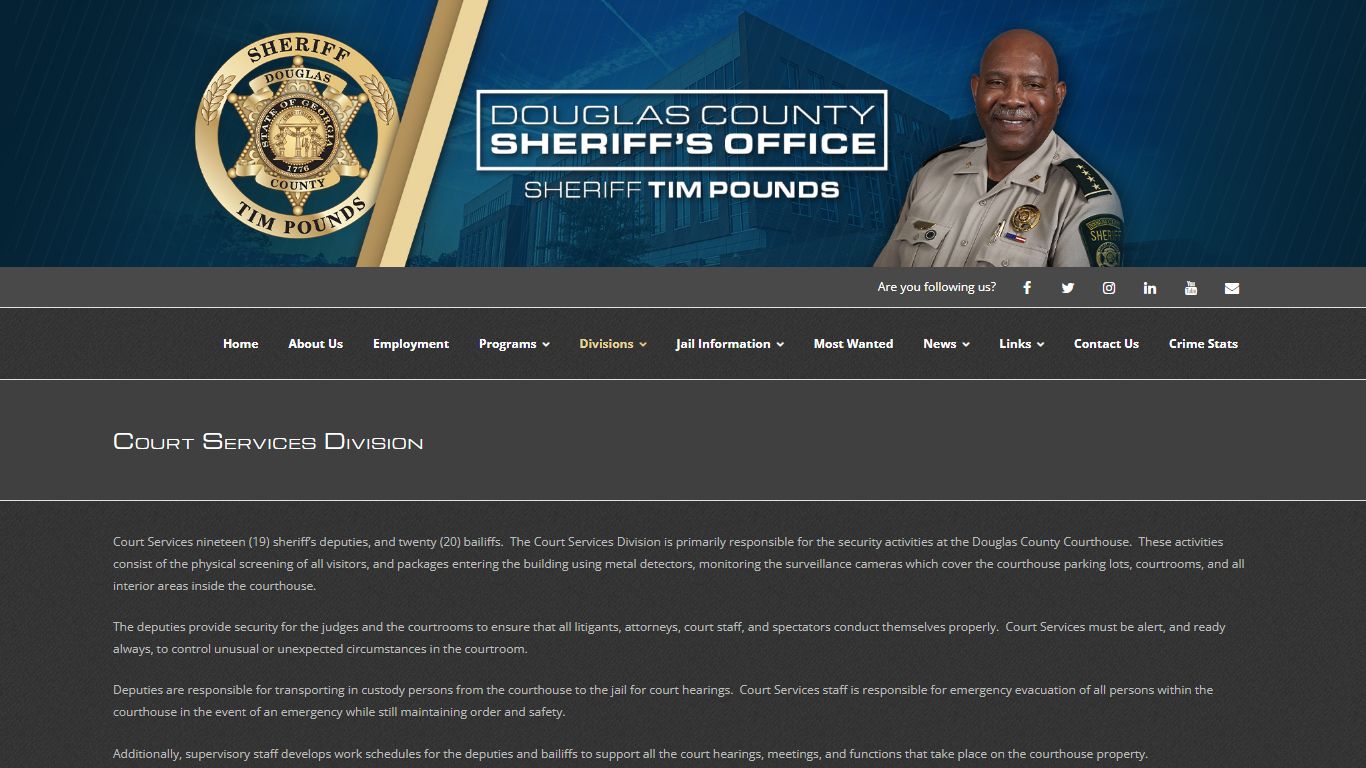 Court Services Division – Douglas County Sheriff's Office (GA)